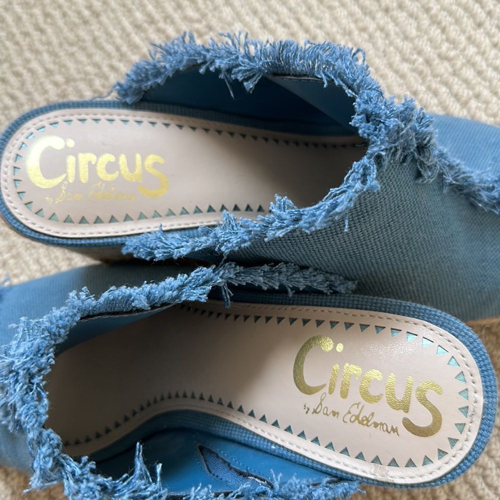 Sam Edelman Circus Baker Wedge Sandal Size 9.5 - Picture 6 of 13